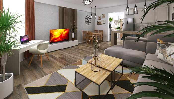 Üres lakás - utána