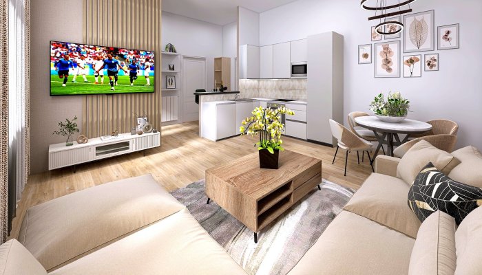 Üres lakás - utána