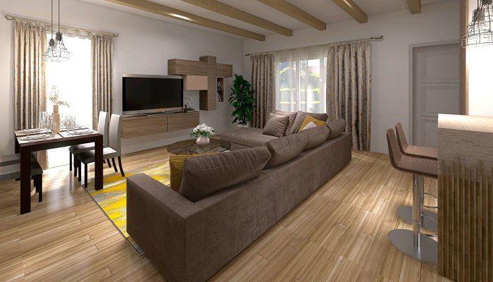 Üres lakás - utána