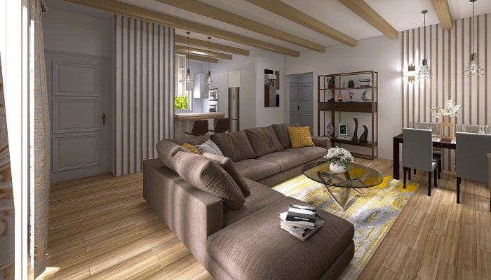 Üres lakás - utána